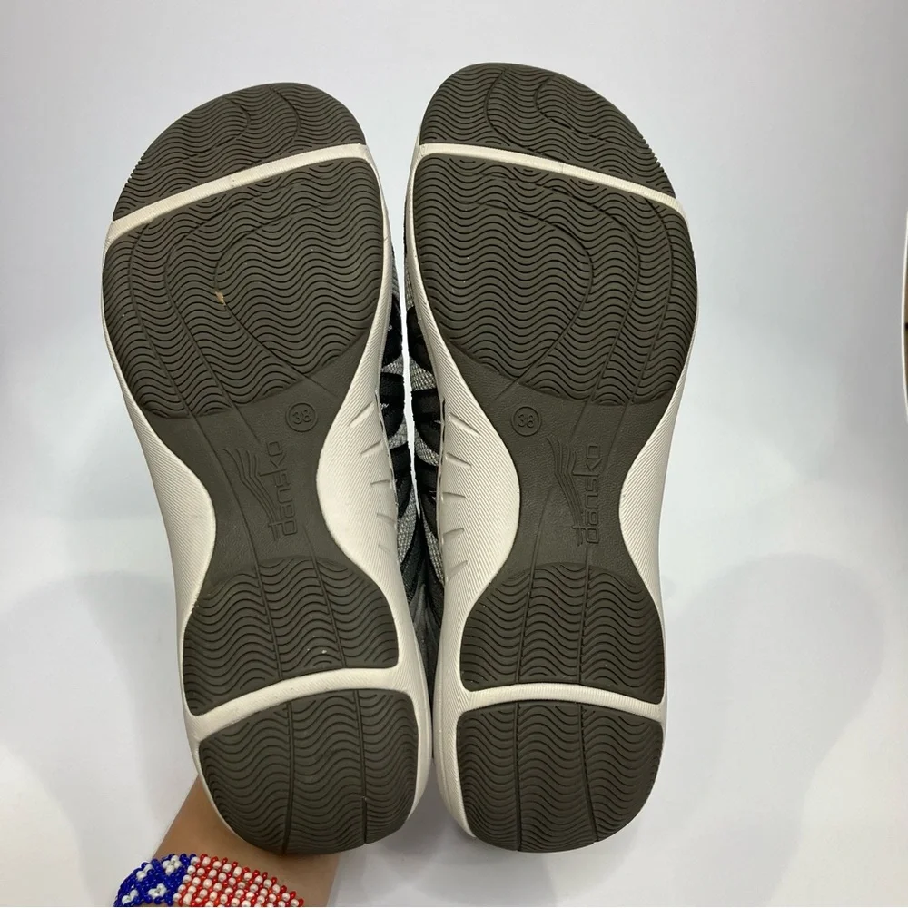 Dansko honor sneakers gray women’s‎ size 38 7.5 casual comfort shoes neutral